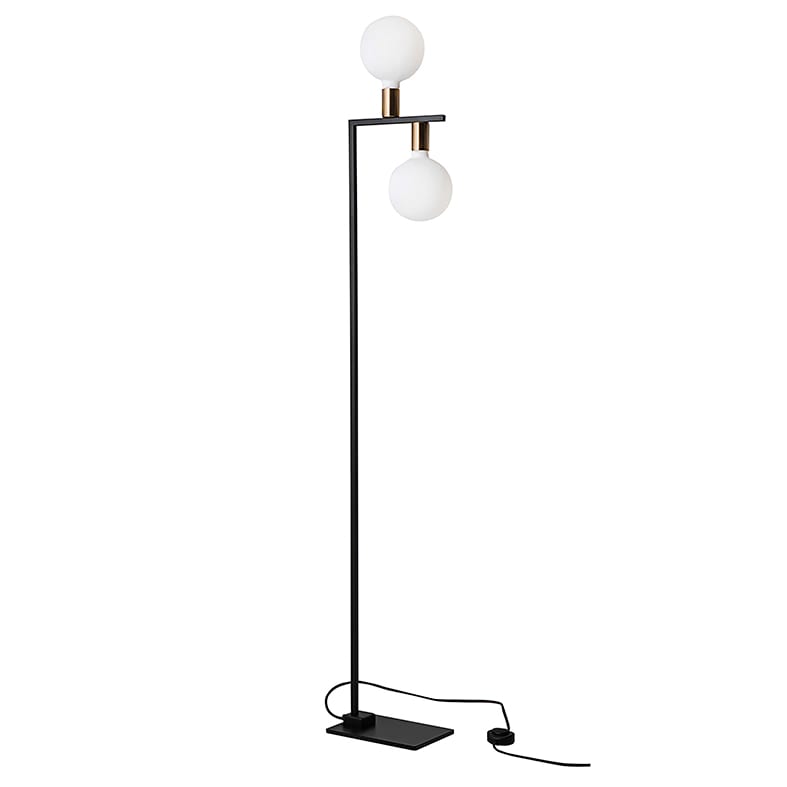 ROSSINI RSSTWI005NOTS PIANTANA NERO/OTTONE SATINATO E27 IP20