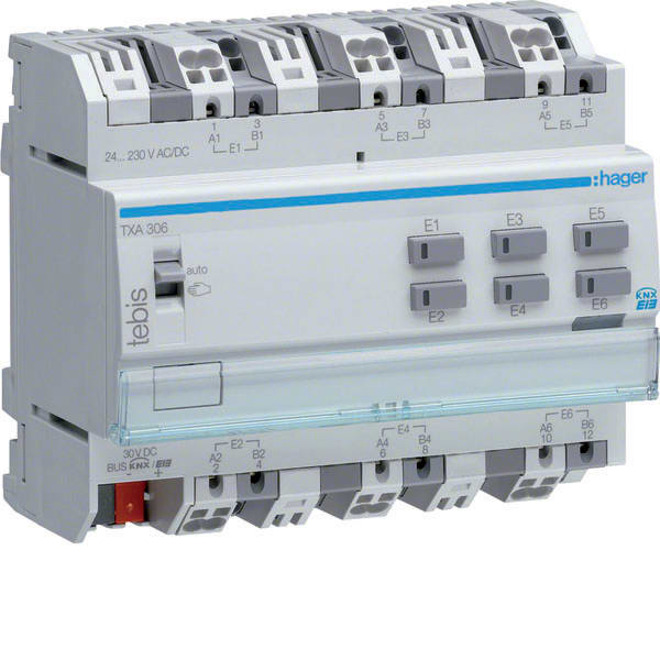 HAGER HAGTXA306 Binareingang 6fach KNX, universal