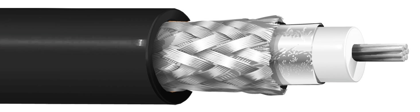 ITC INDUSTRIA TECNIC - ITCTY58ANEM100 RG 58 ALL NERO MAT.100 ECA