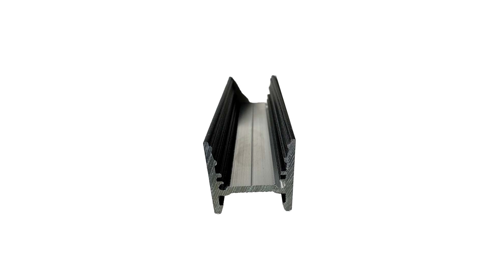 BRILUX GMBH SRL BRIB933000U205 U2 PROFILO BARRA 3M, NERO