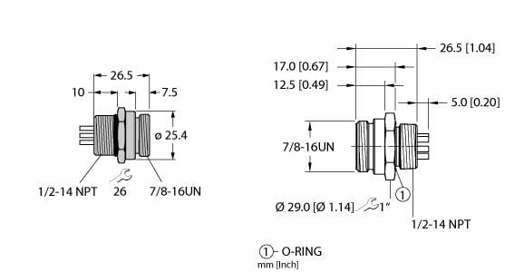 TURCK BANNER SRL TUKU2102 RS 4.4T-4