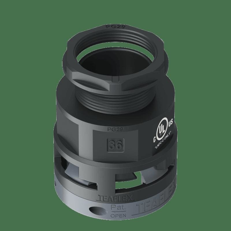 TEAFLEX TEAU6BSM36P29 RACC.NERO IP66 SM36 PG29