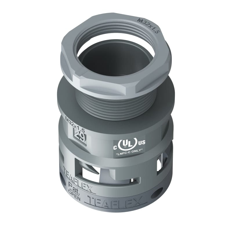 TEAFLEX TEAU6GSM29M32 RACC.GRIGIO IP66 SM29 M32X1,5