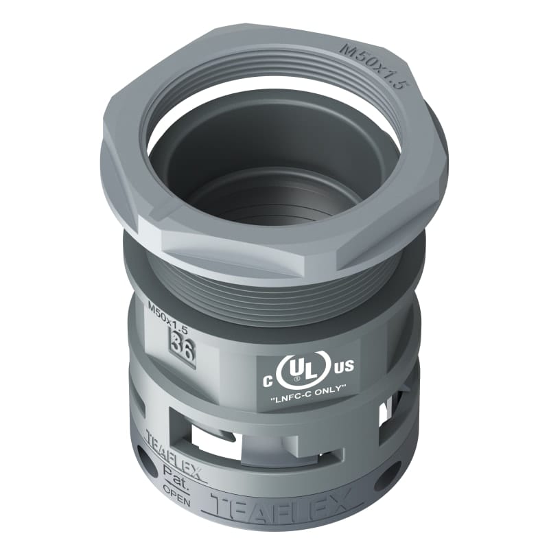 TEAFLEX TEAU6GSM36M50 RACC.GRIGIO IP66 SM36 M50X1,5