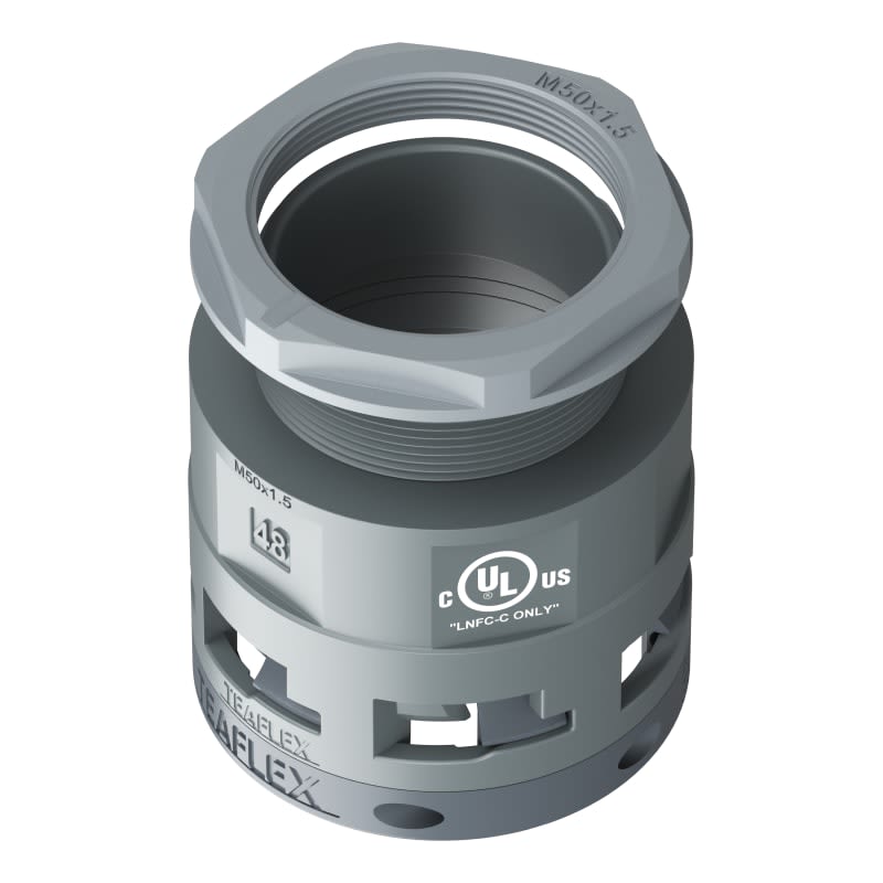 TEAFLEX - TEAU6GSM48M50 RACC.GRIGIO IP66 SM48 M50X1,5