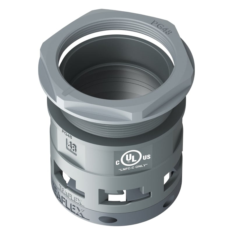 TEAFLEX TEAU6GSM48P48 RACC.GRIGIO IP66 SM48 PG48