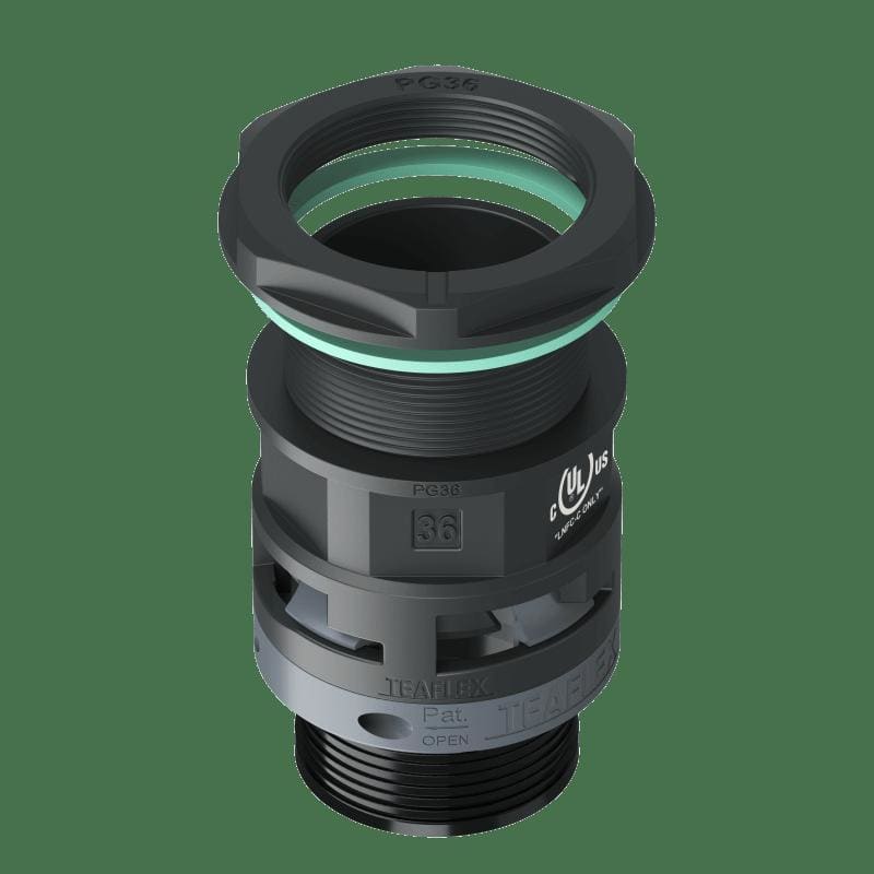 TEAFLEX TEAU8BSM36P36 RACC.NERO IP68 SM36 PG36