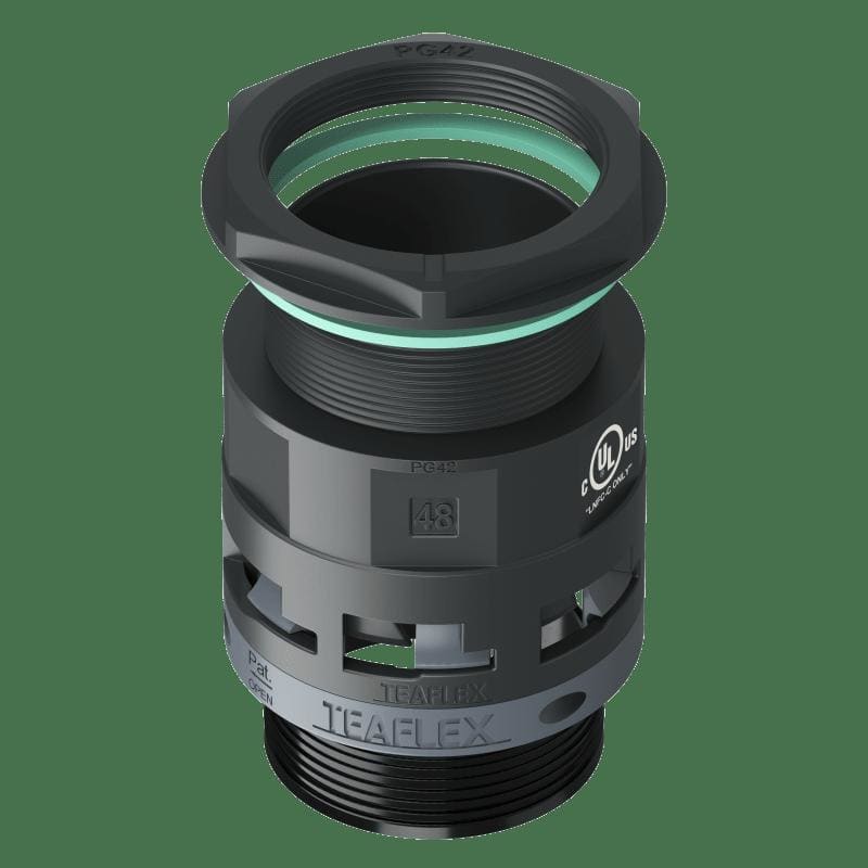 TEAFLEX TEAU8BSM48P42 RACC.NERO IP68 SM48 PG42