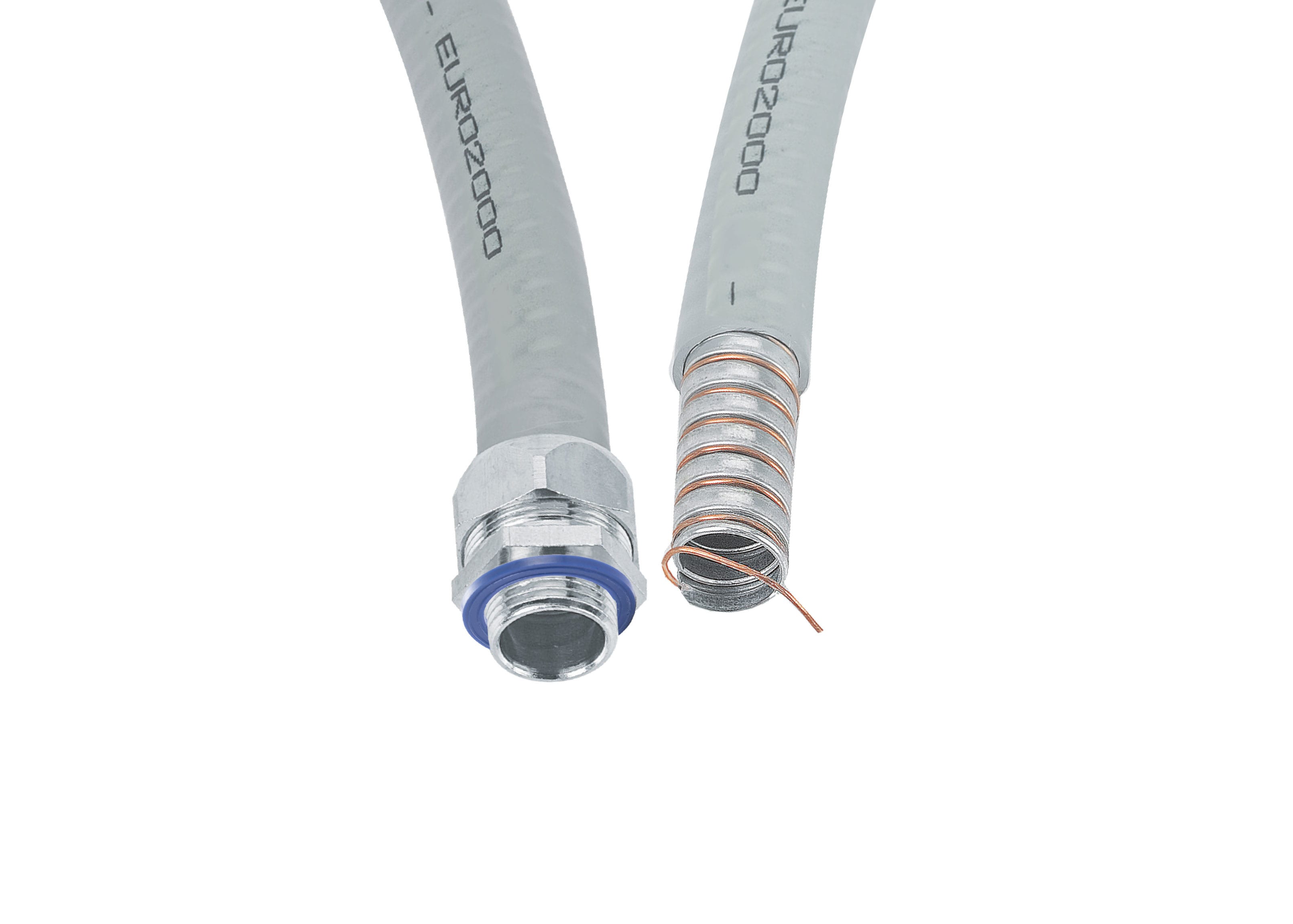 EURO 2000 SPA UROUALT 221 TUBO FLES.MET.RIV.PVC FILO RAME D 20,5