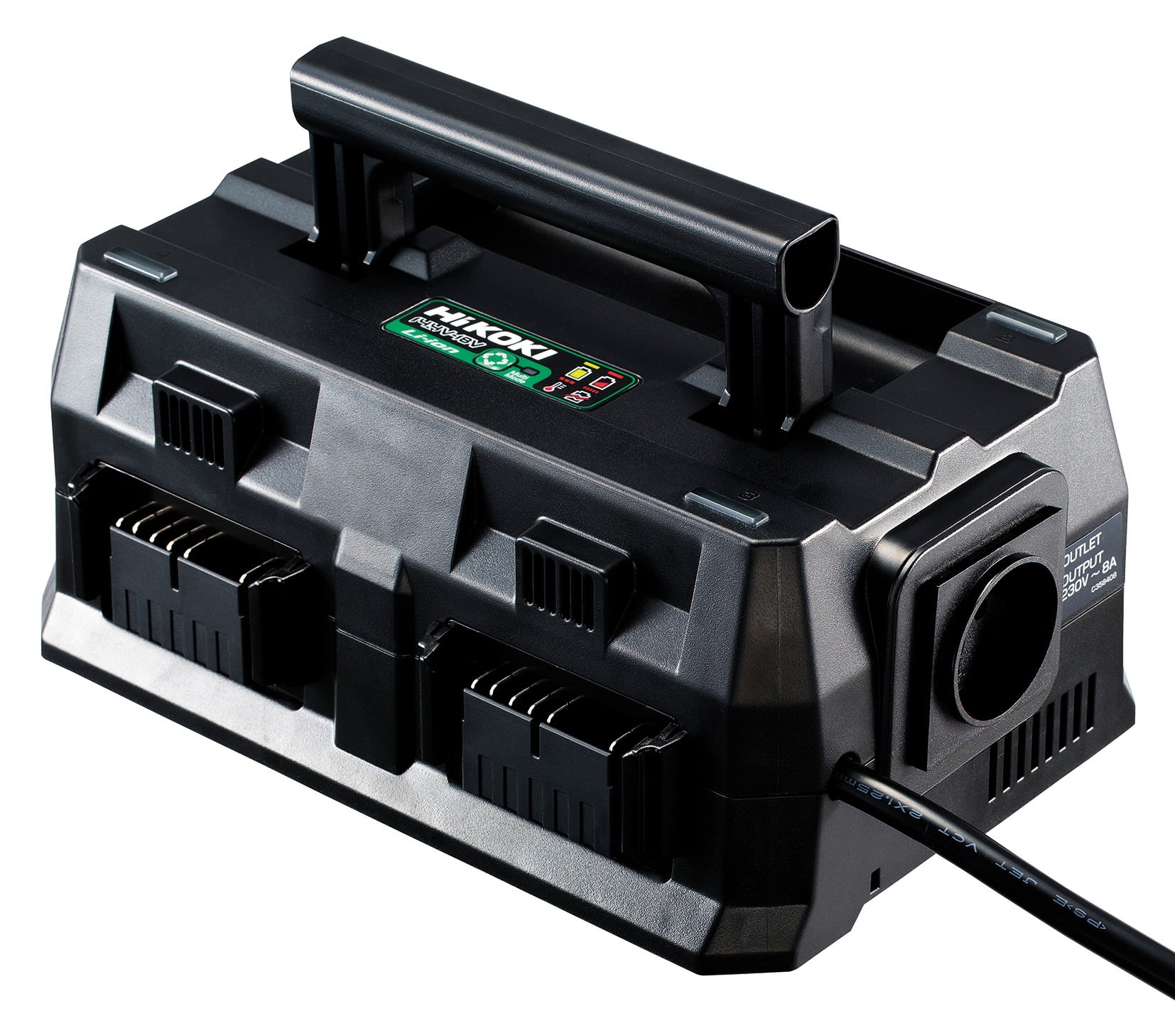 HIKOKI POWER TOOLS - HIAUC18YTSLW0Z CARICABAT. MULTI-SLOT X 4 BAT. 18V