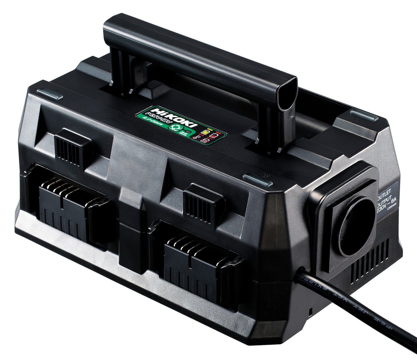 HIKOKI POWER TOOLS HIAUC18YTSLW0Z CARICABAT. MULTI-SLOT X 4 BAT. 18V