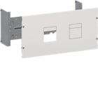 HAGER HAGUC263PN KIT 2X P250 FISSI VERT L600 H300 Q.EVO