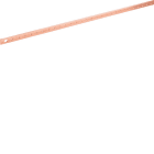 HAGER HAGUC832 N.1 BARRA FORATA M6 20X5 L1000 S.QUADRO