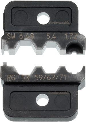 INTERCABLE SRL INRUEBNC PRESSEINSATZ F R KOAX-STECKVERBINDER BNC