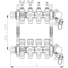 HENCO - CAPPELLOTTO - CPLUFH4704 COLLETTORE SINTETICO MDK 47 1 X4 VIE