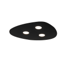 ROSSINI - RSSUFO001N PLAFONIERA IN PMMA NERO 3 GX53