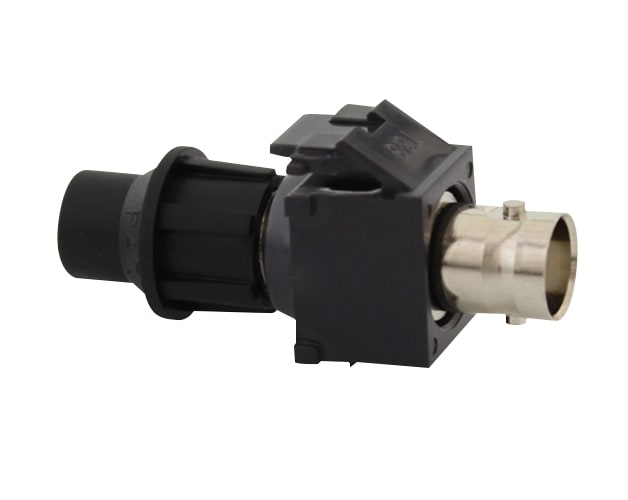FAIT SRL FITUKB/N MODULO KEYSTONE BNC FEM. NERO + CAP