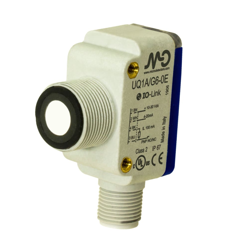 DATASENSING SRL - DTGUQ1C/G7-0E ULTRAS.CUBICO PNP + 0..10V