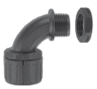 EURO 2000 SPA UROP92007 RACCORDO MF 90° PA66 NW7 PG7 IP66