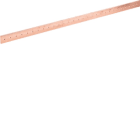 HAGER HAGUT87E BARRA IN RAME 25X5 L.1750