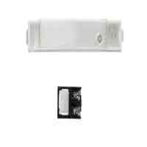 URMET SPA - UTD1128/1 PULSANTE PICCOLO C/VET.+CART.