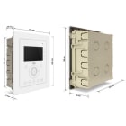 URMET SPA - UTD1716/60 SCATOLA INCASSO TELAIO P/1716