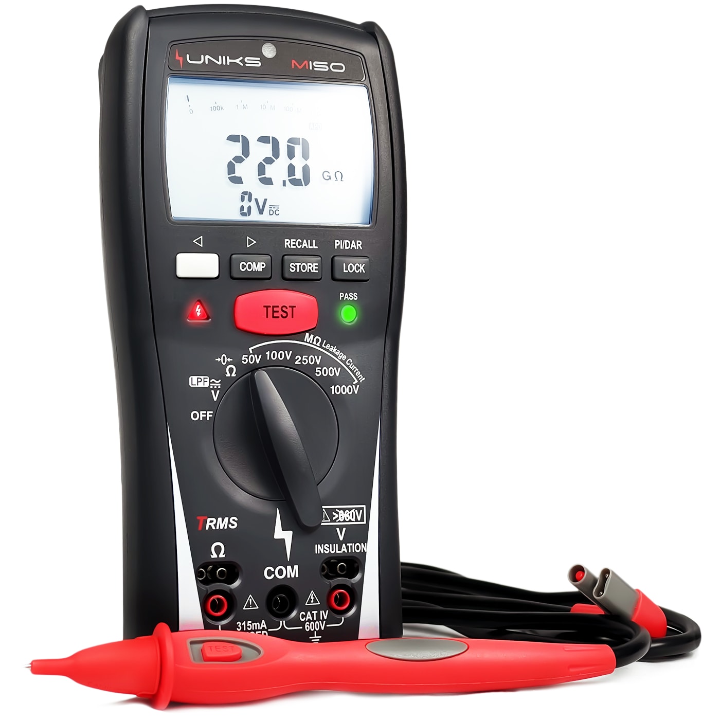 UNIKS SRL UNKMISO MIS DI ISOLAMENTO FINO A 1000V E MULTIME