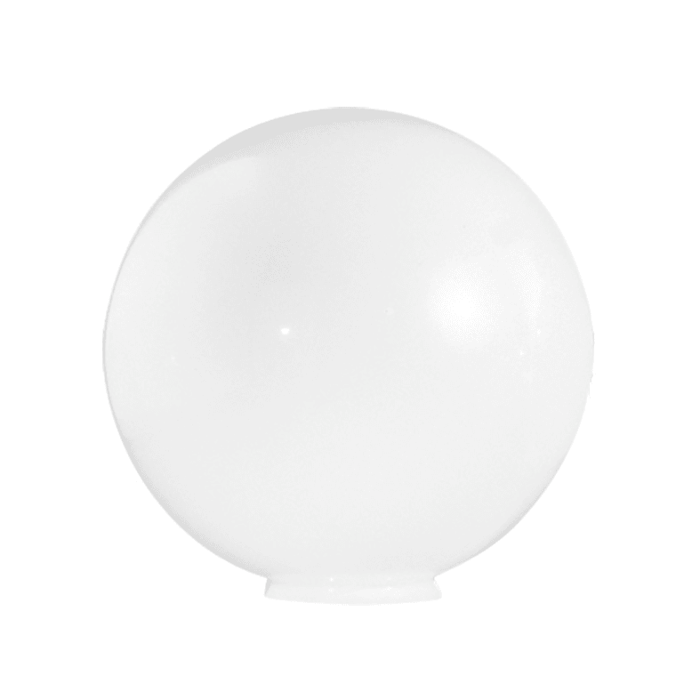 ROSSINI RSSV.509-40 SFERA CON COLLO IN VETRO BIANCO LUCIDO D