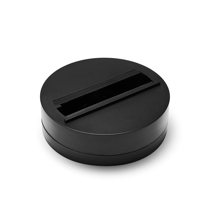LIT BY CARDI LIT0025570020 BASE PLAFONE PER FARETTO DA BINARIO NERA
