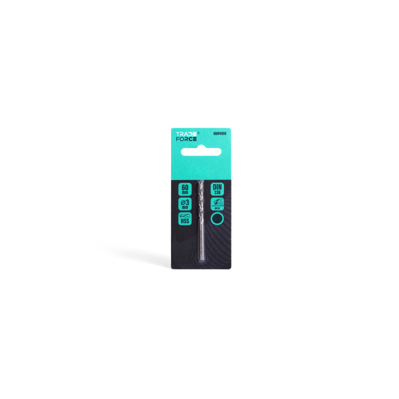 TRADEFORCE TDM0009450116 PUNTA CIL. HSS X METALLO - D. 3,0MM