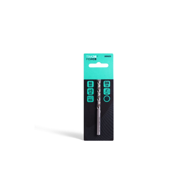 TRADEFORCE TDM0009450120 PUNTA CIL. HSS X METALLO - D. 5MM