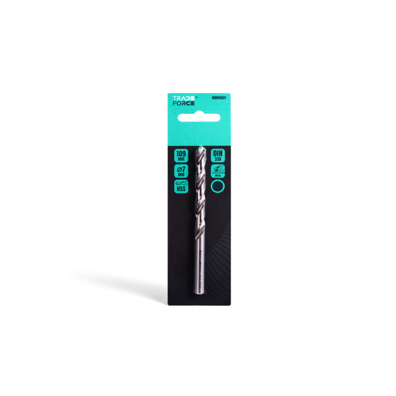 TRADEFORCE TDM0009450124 PUNTA CIL. HSS X METALLO - D. 7MM