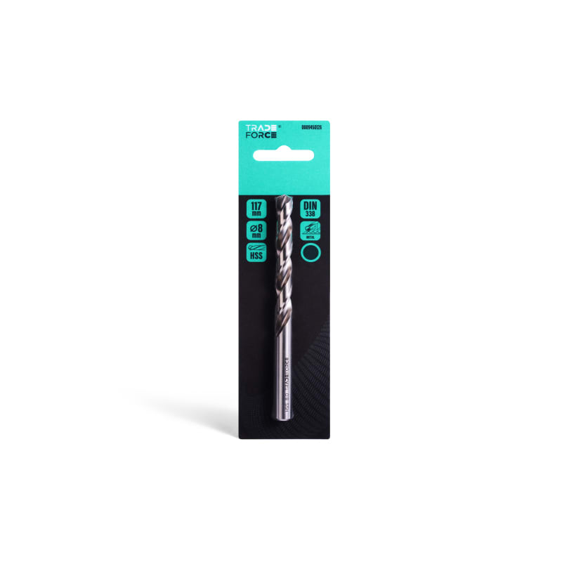 TRADEFORCE TDM0009450126 PUNTA CIL. HSS X METALLO - D. 8MM
