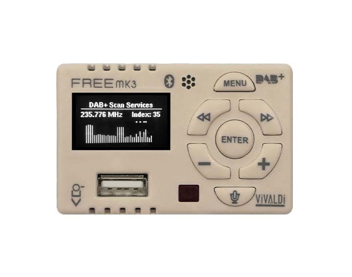 VIVALDI SRL VILFREEMK3.SABBIA VIVALDI GIOVE_HIFI 25+25W BTI SABBI+DAB