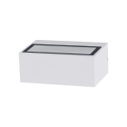 BOT LIGHTING SRL BTLVALENCIA2E27B APPLIQUE IP54 E27 BIEMISSIONE BIANCA