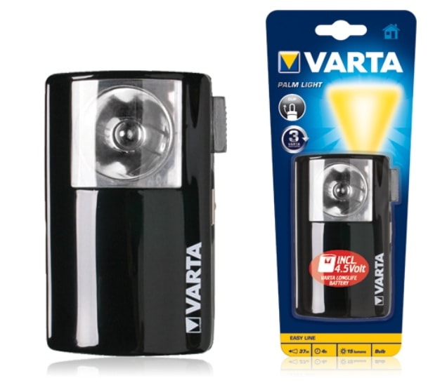 VARTA CONSUMER BATT VAT16645101421 PALM LIGHT (INCL. 1X3R12 LONGLIFE)