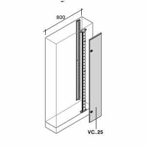 ABB SPA - ABBVC1825 VANO CAVI INT. H=1800MM