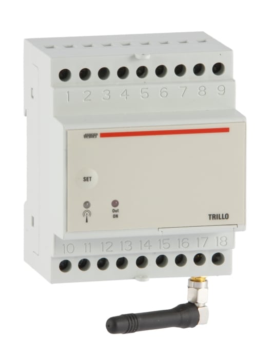 VEMER SPA VEMVE245700 TRILLO ATTUATORE GSM 4DIN OUT D1