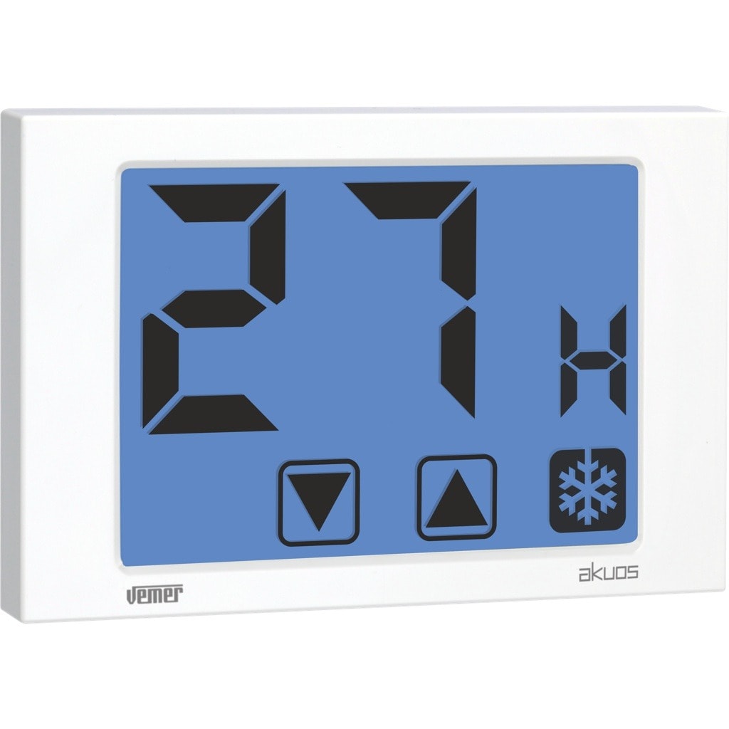 VEMER SPA VEMVE791200 AKUOS UMIDOSTATO DA PARETE BATT. BIANCO