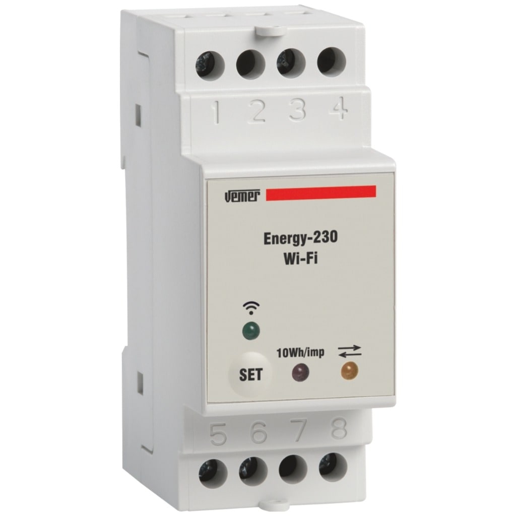 VEMER SPA VEMVE794600 ENERGY-230 D40 WI-FI CONTATORE ENERGIA