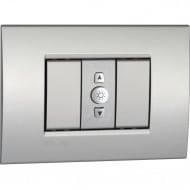 VEMER SPA - VEMVE781200 REGOLO ARGENTO DIMMER INC. 1MOD