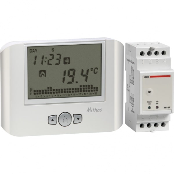 VEMER SPA VEMVE428900 SET MITHOS RF BIANCO + ATTUATORE 1 CAN.