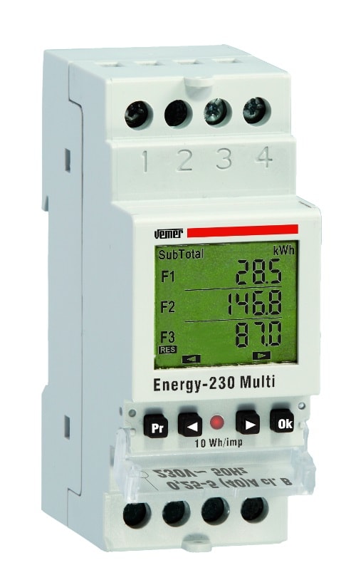 VEMER SPA VEMVE429700 ENERGY-230 MULTI CONT. EN. MULTITARIFFA