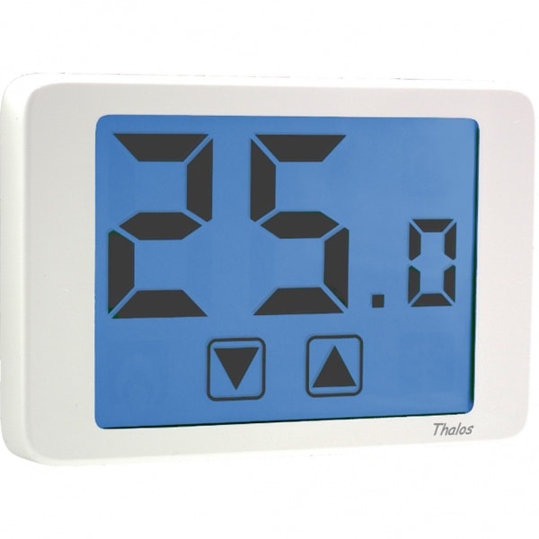 VEMER SPA VEMVE432100 THALOS BIANCO TERMOSTATO TOUCH BATTERIA