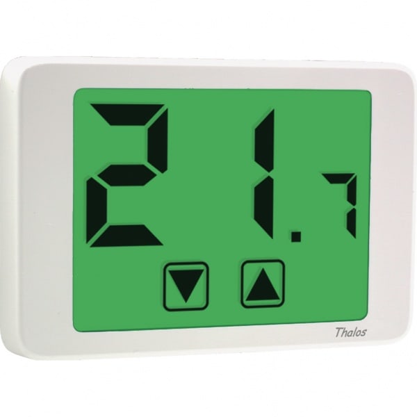 VEMER SPA VEMVE434700 THALOS-230 BIANCO TERMOSTATO TOUCH