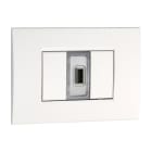 VEMER SPA - VEMVE762400 POWER USB ARGEN. CARIC.5V1,5A 115-230VCA