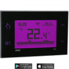 VEMER SPA - VEMVE772100 TUO WI-FI CRONOTERM. TOUCHCOLOR NERO