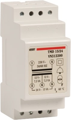 VEMER SPA VEMVN310900 TMD 10/12 TRASF. 10VA DIS. 230/0-8-12VAC
