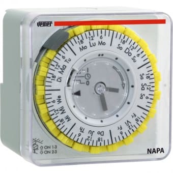 VEMER SPA VEMVP885800 NAPA-W OROLOGIO MECC SETTIMANALE