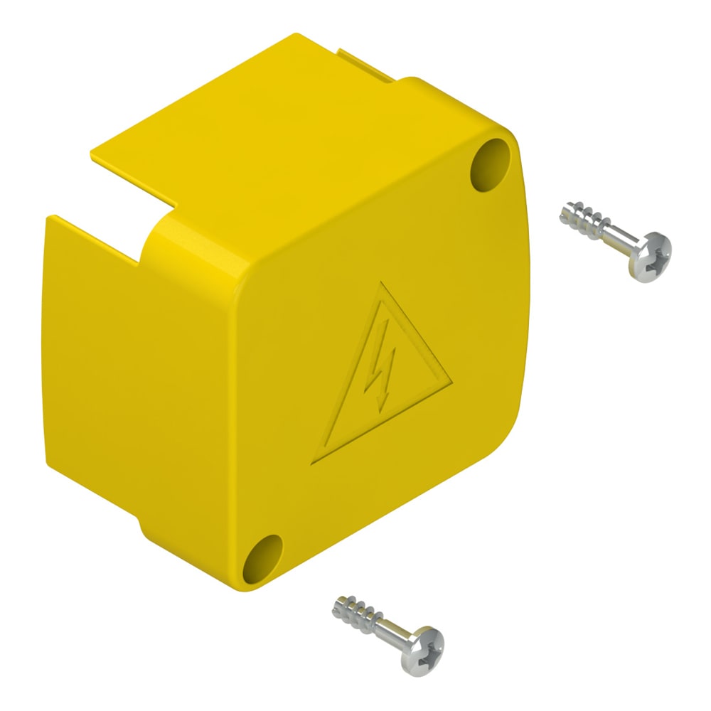 PIZZATO ELETTRICA - PZZVE GG2BA5A PROTEZIONE INTERNA PRESA GIALLA KIT COM